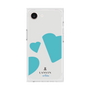 プレミアムスクエアケース［ LANVIN en Bleu Hearts Blue - ランバン ハート ブルー ］