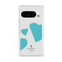 プレミアムスクエアケース［ LANVIN en Bleu Hearts Blue - ランバン ハート ブルー ］