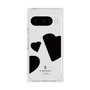 プレミアムスクエアケース［ LANVIN en Bleu Hearts Black - ランバン ハート ブラック ］