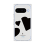 プレミアムスクエアケース［ LANVIN en Bleu Hearts Black - ランバン ハート ブラック ］