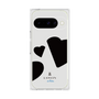 プレミアムスクエアケース［ LANVIN en Bleu Hearts Black - ランバン ハート ブラック ］