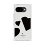 プレミアムスクエアケース［ LANVIN en Bleu Hearts Black - ランバン ハート ブラック ］