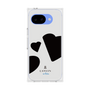 プレミアムスクエアケース［ LANVIN en Bleu Hearts Black - ランバン ハート ブラック ］