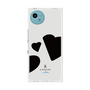 プレミアムスクエアケース［ LANVIN en Bleu Hearts Black - ランバン ハート ブラック ］