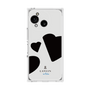 プレミアムスクエアケース［ LANVIN en Bleu Hearts Black - ランバン ハート ブラック ］