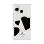 プレミアムスクエアケース［ LANVIN en Bleu Hearts Black - ランバン ハート ブラック ］
