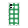 プレミアムスクエアケース［ Checkered Green - ギンガムチェック グリーン ］