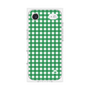 プレミアムスクエアケース［ Checkered Green - ギンガムチェック グリーン ］