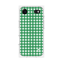 プレミアムスクエアケース［ Checkered Green - ギンガムチェック グリーン ］