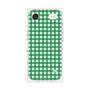 プレミアムスクエアケース［ Checkered Green - ギンガムチェック グリーン ］