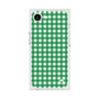 プレミアムスクエアケース［ Checkered Green - ギンガムチェック グリーン ］