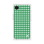プレミアムスクエアケース［ Checkered Green - ギンガムチェック グリーン ］
