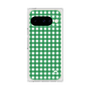 プレミアムスクエアケース［ Checkered Green - ギンガムチェック グリーン ］