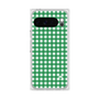 プレミアムスクエアケース［ Checkered Green - ギンガムチェック グリーン ］