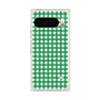 プレミアムスクエアケース［ Checkered Green - ギンガムチェック グリーン ］