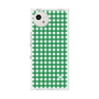 プレミアムスクエアケース［ Checkered Green - ギンガムチェック グリーン ］
