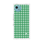 プレミアムスクエアケース［ Checkered Green - ギンガムチェック グリーン ］