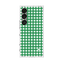 プレミアムスクエアケース［ Checkered Green - ギンガムチェック グリーン ］