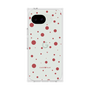 プレミアムスクエアケース［ Dippin dots Red - ディッピンドッツ レッド ］
