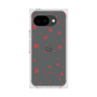 プレミアムスクエアケース［ Dippin dots Red - ディッピンドッツ レッド ］