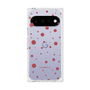 プレミアムスクエアケース［ Dippin dots Red - ディッピンドッツ レッド ］