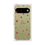 プレミアムスクエアケース［ Dippin dots Red - ディッピンドッツ レッド ］