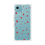 プレミアムスクエアケース［ Dippin dots Red - ディッピンドッツ レッド ］