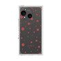プレミアムスクエアケース［ Dippin dots Red - ディッピンドッツ レッド ］