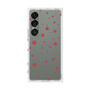 プレミアムスクエアケース［ Dippin dots Red - ディッピンドッツ レッド ］
