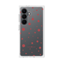 プレミアムスクエアケース［ Dippin dots Red - ディッピンドッツ レッド ］