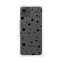 プレミアムスクエアケース［ Dippin dots Black - ディッピンドッツ ブラック ］