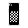 プレミアムスクエアケース［ Racing checkered flag - レーシングチェッカーフラッグ ］