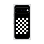 プレミアムスクエアケース［ Racing checkered flag - レーシングチェッカーフラッグ ］