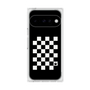 プレミアムスクエアケース［ Racing checkered flag - レーシングチェッカーフラッグ ］