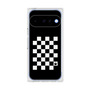 プレミアムスクエアケース［ Racing checkered flag - レーシングチェッカーフラッグ ］