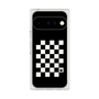 プレミアムスクエアケース［ Racing checkered flag - レーシングチェッカーフラッグ ］
