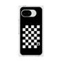 プレミアムスクエアケース［ Racing checkered flag - レーシングチェッカーフラッグ ］