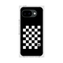 プレミアムスクエアケース［ Racing checkered flag - レーシングチェッカーフラッグ ］