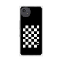 プレミアムスクエアケース［ Racing checkered flag - レーシングチェッカーフラッグ ］