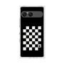 プレミアムスクエアケース［ Racing checkered flag - レーシングチェッカーフラッグ ］