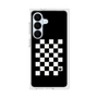 プレミアムスクエアケース［ Racing checkered flag - レーシングチェッカーフラッグ ］