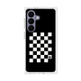 プレミアムスクエアケース［ Racing checkered flag - レーシングチェッカーフラッグ ］