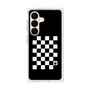 プレミアムスクエアケース［ Racing checkered flag - レーシングチェッカーフラッグ ］