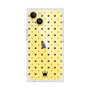 プレミアムスクエアケース［ CASEPLAY Crown dots Black - ケースプレイ・クラウン・ドッツ ブラック ］