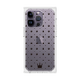 プレミアムスクエアケース［ CASEPLAY Crown dots Black - ケースプレイ・クラウン・ドッツ ブラック ］