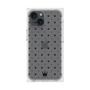 プレミアムスクエアケース［ CASEPLAY Crown dots Black - ケースプレイ・クラウン・ドッツ ブラック ］