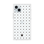 プレミアムスクエアケース［ CASEPLAY Crown dots Black - ケースプレイ・クラウン・ドッツ ブラック ］