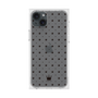 プレミアムスクエアケース［ CASEPLAY Crown dots Black - ケースプレイ・クラウン・ドッツ ブラック ］