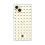 プレミアムスクエアケース［ CASEPLAY Crown dots Black - ケースプレイ・クラウン・ドッツ ブラック ］
