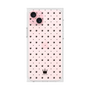 プレミアムスクエアケース［ CASEPLAY Crown dots Black - ケースプレイ・クラウン・ドッツ ブラック ］